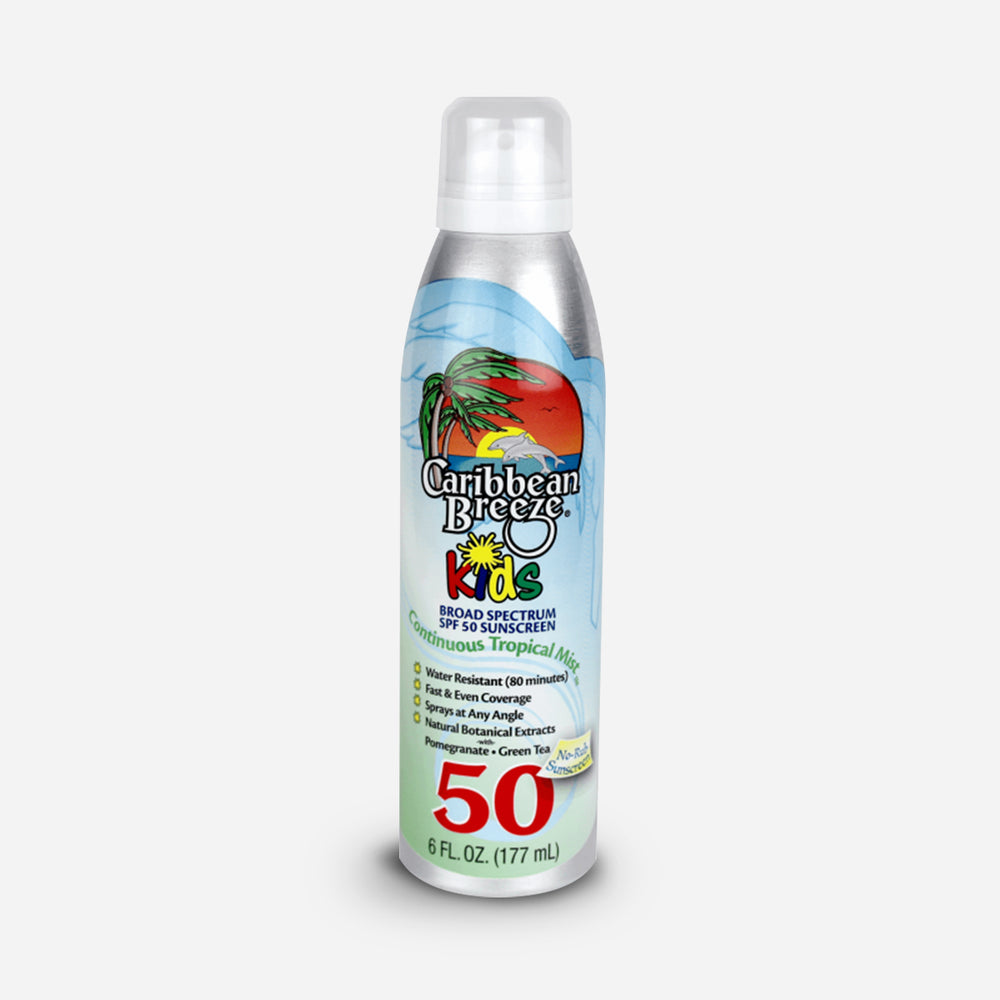 Spf 50 Kids Continuous Tropical Mist Sunscreen, 177 ml