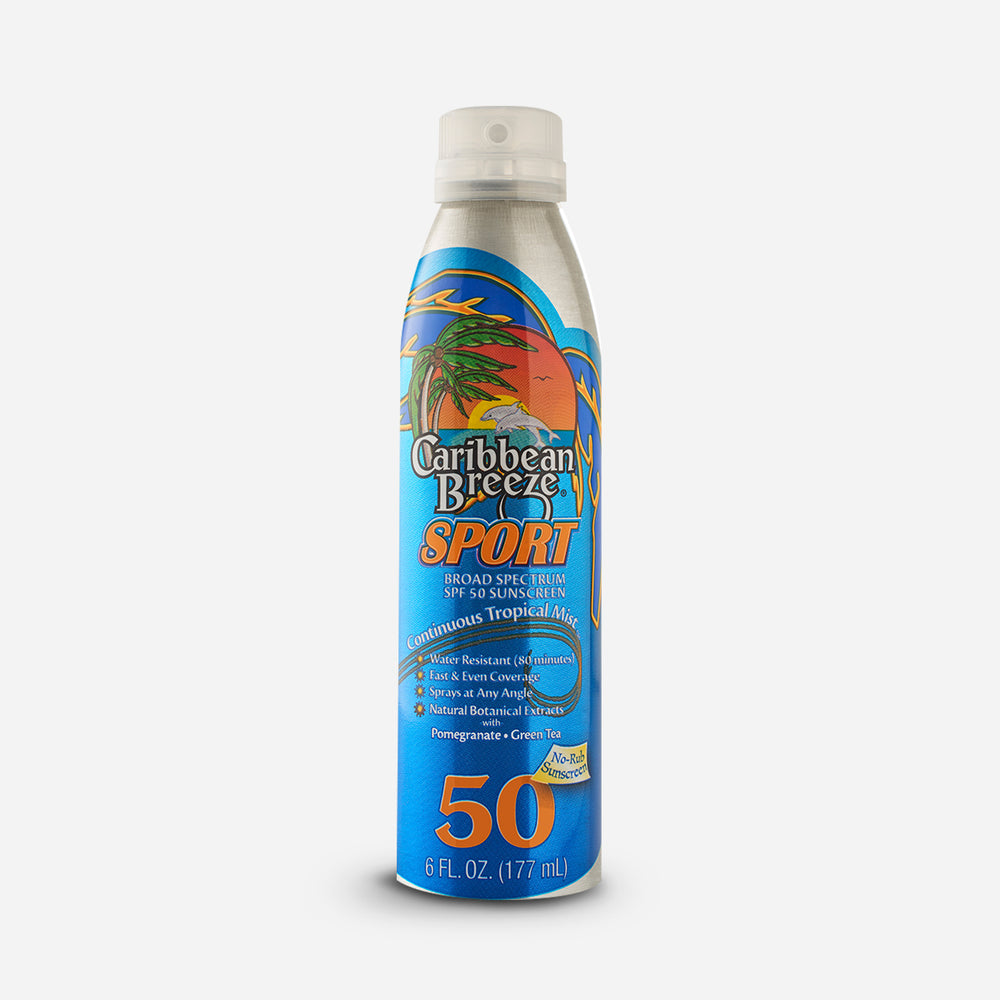 Spf 50 Sport Continuous Tropical Mist Sunscreen, 177 ml